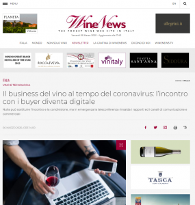 Wine News article